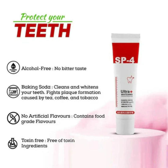 SP-4 Probiotic Brightening and cleaning toothpaste(Pack of 2) 16182