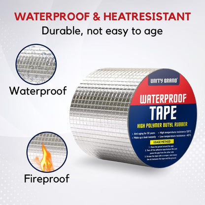 Super Strong Adhesive Ultra Fix Metal Tape (Pack of 2)- size (10CMx5M) 18052