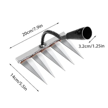 Teeth Carbon Steel Garden Weeding 25560
