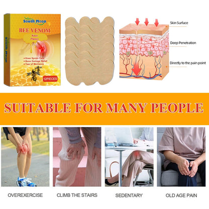 Bee Venom Herbal Pain Relief Patches - 10 Knee Pain Patches (pack of 2)🎇 1361